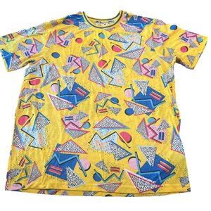 Vintage Fresh Prince of Bell Aire Geometric 90s  "Oh Snap!" Graphic T-Shirt  L